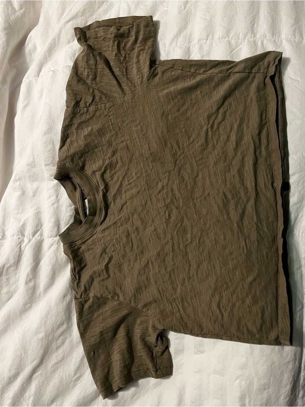 Women’s Olive Crew Neck T-Shirt